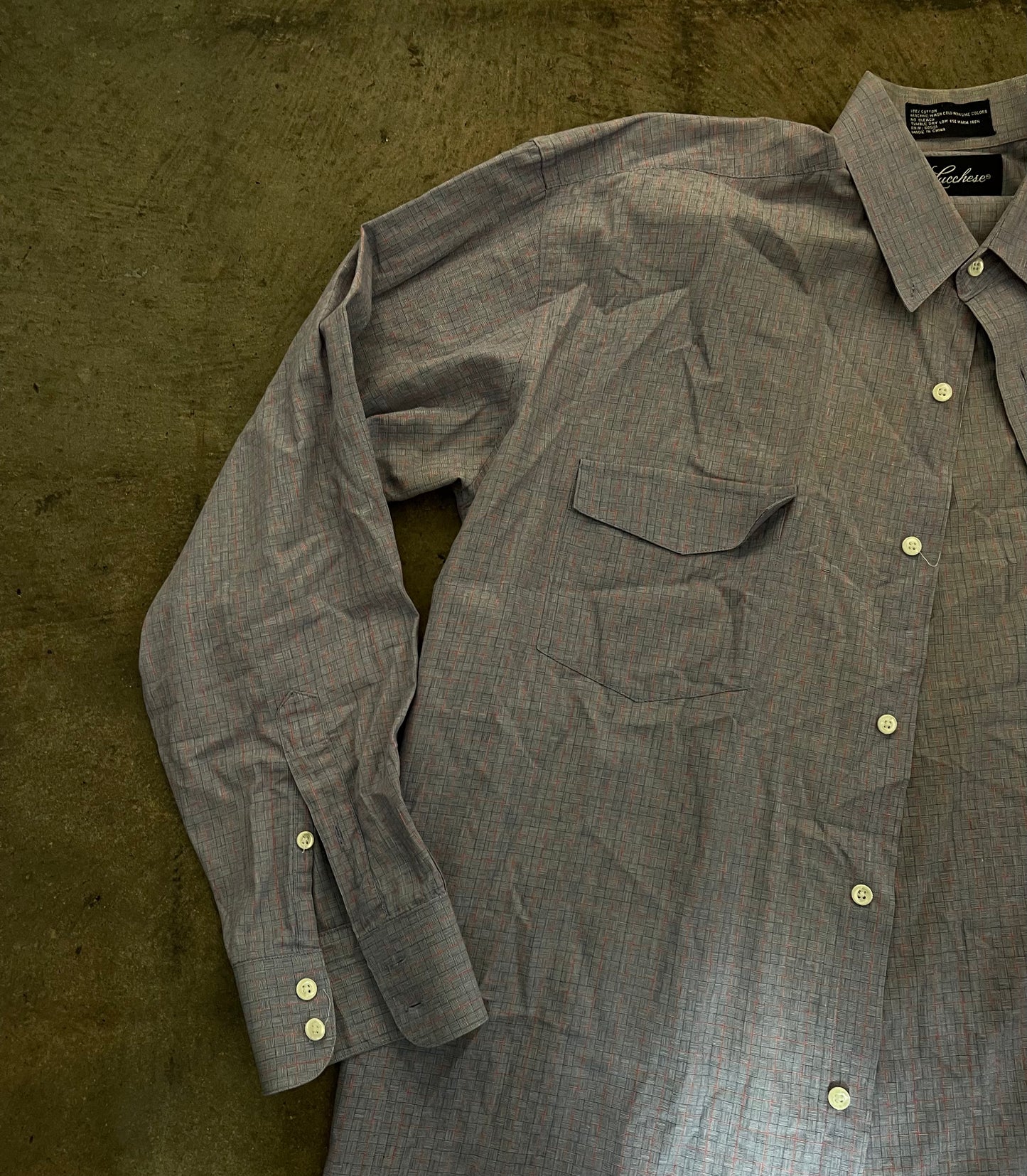 Blue Plaid Lucchese Button Up