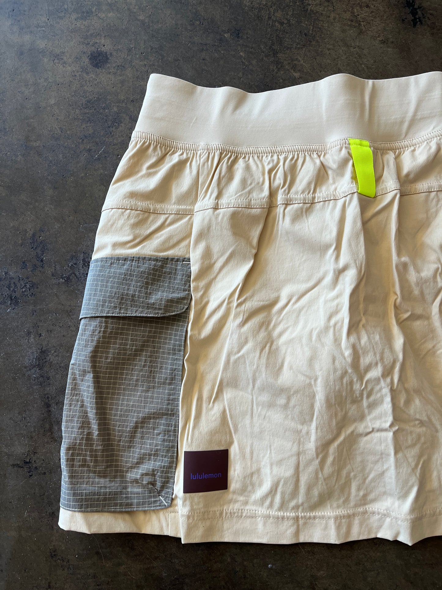 Tan Lululemon Athletic Skort