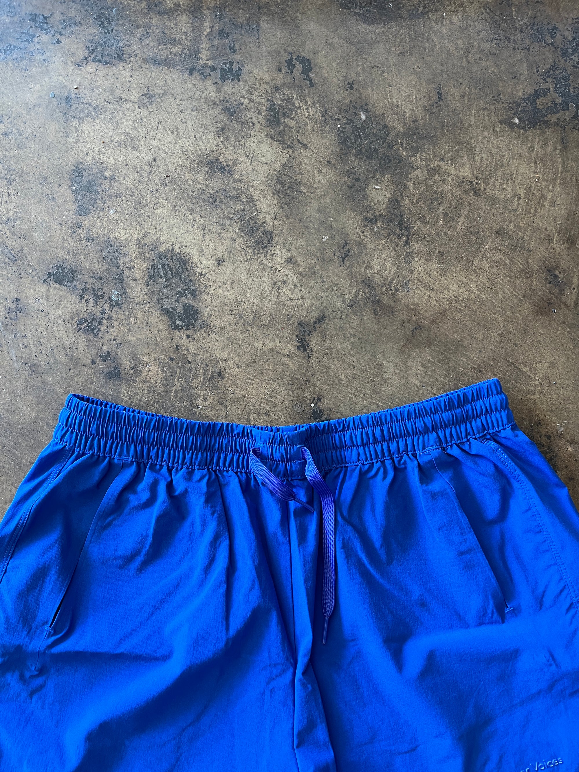 Blue Outdoor Voices Running Shorts