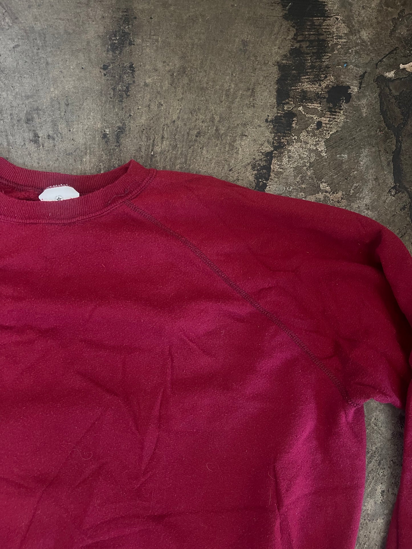Burgundy Crewneck Sweater