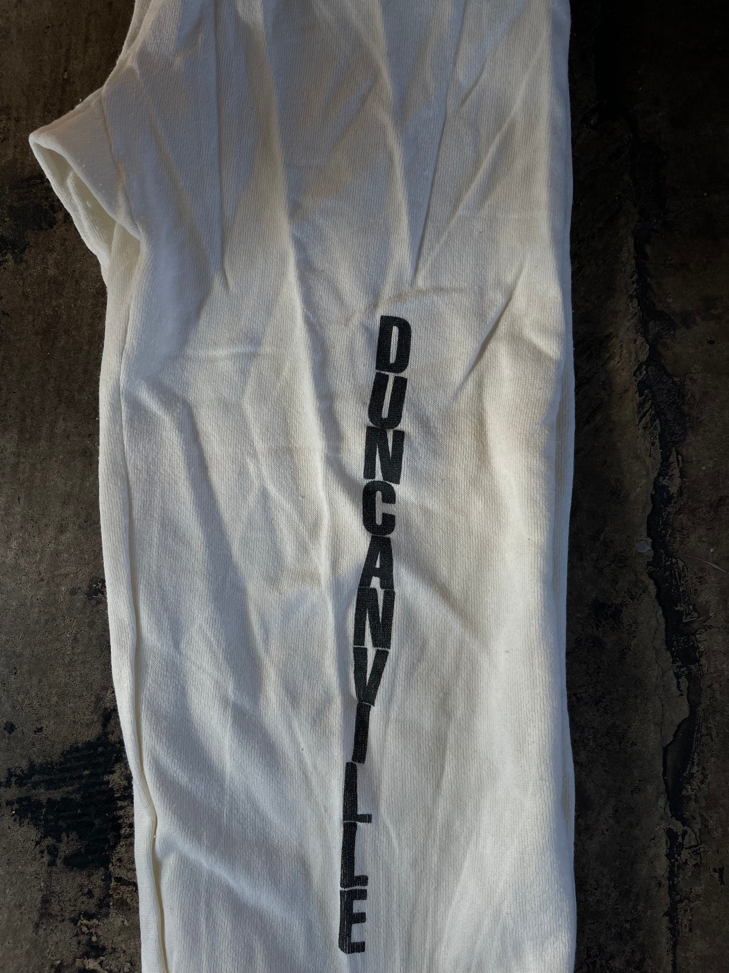 White Duncanville Sweatpants