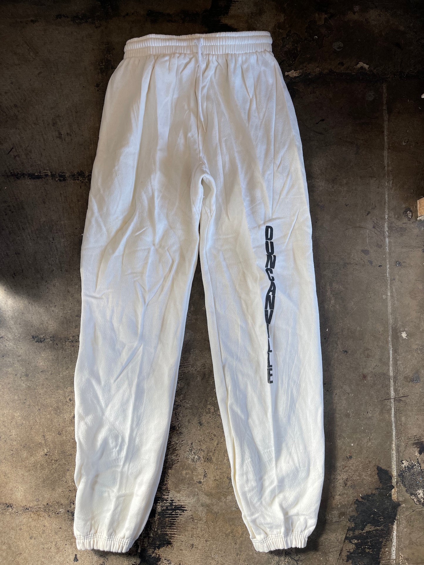 White Duncanville Sweatpants