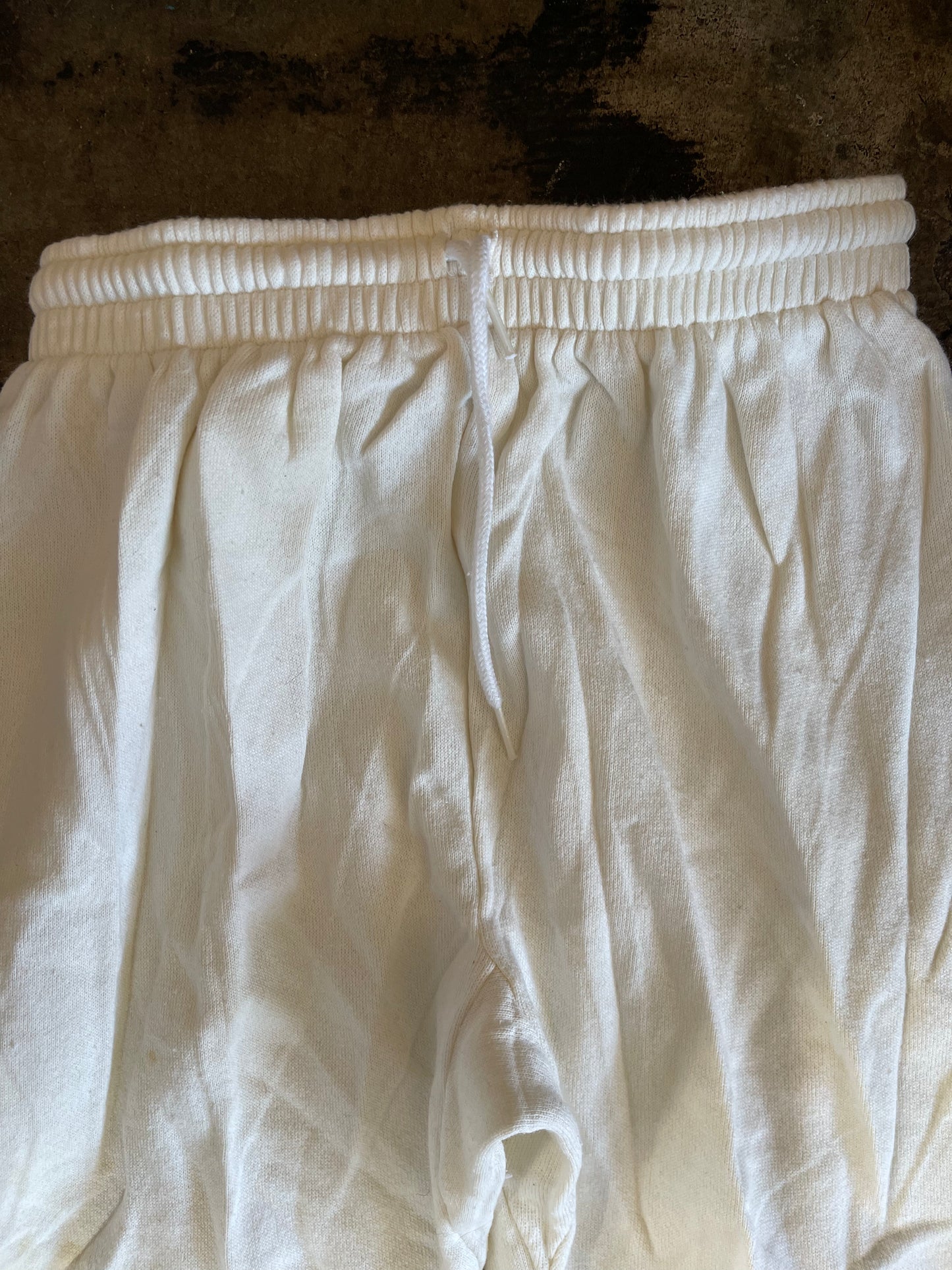 White Duncanville Sweatpants