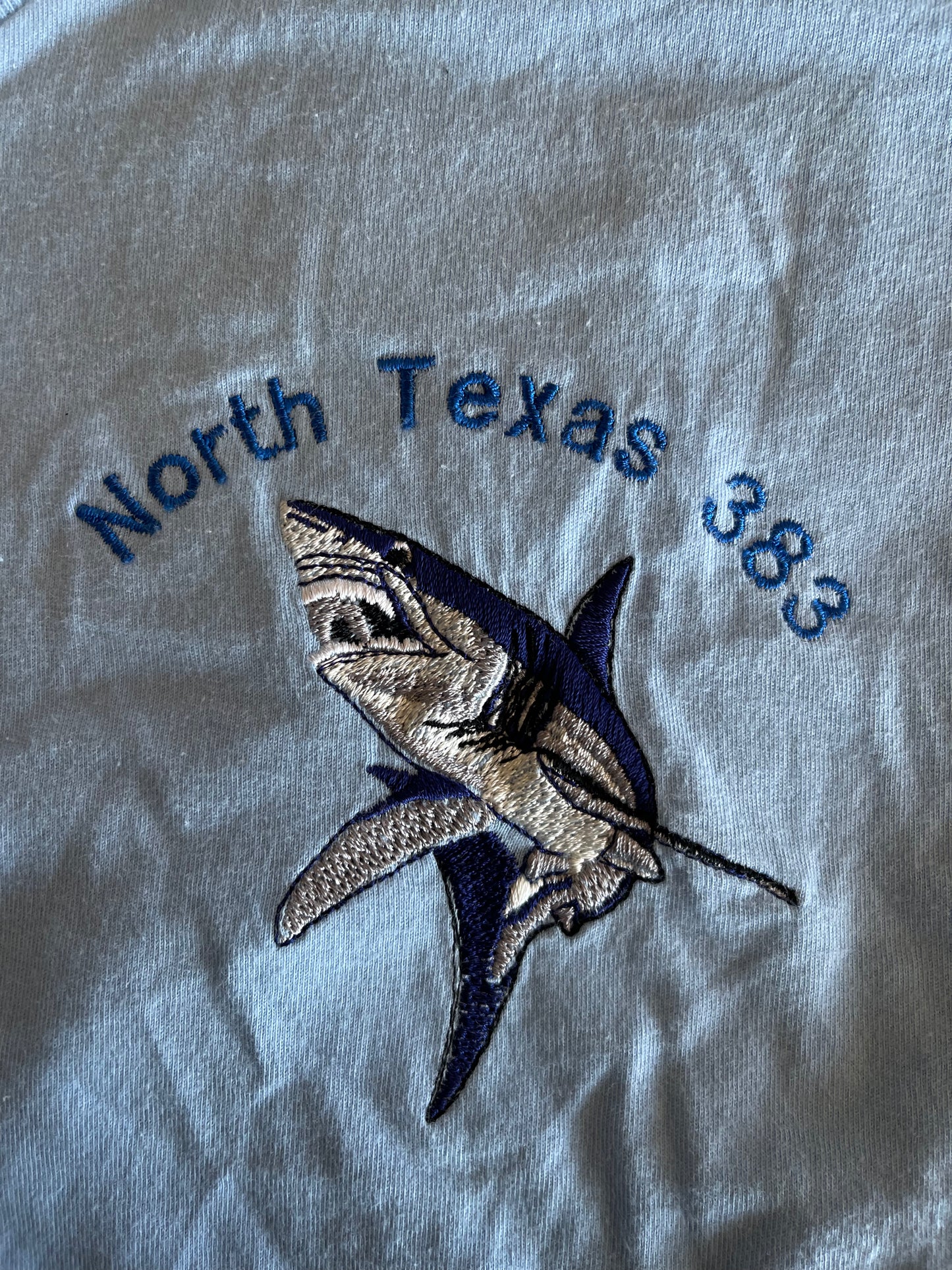 Baby Blue North Texas Shark Tee