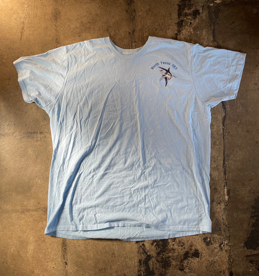 Baby Blue North Texas Shark Tee