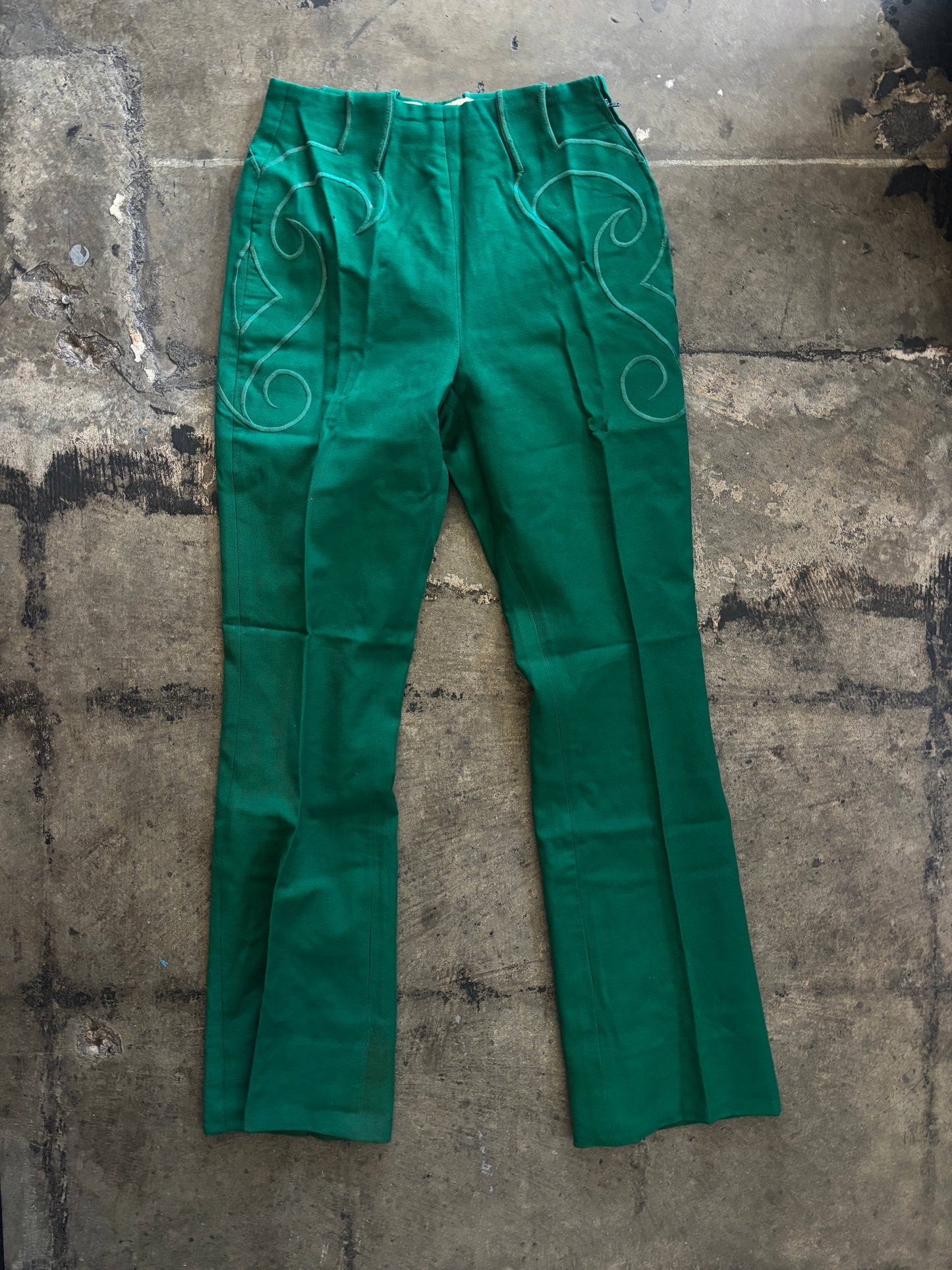 Handmade Green Western Set