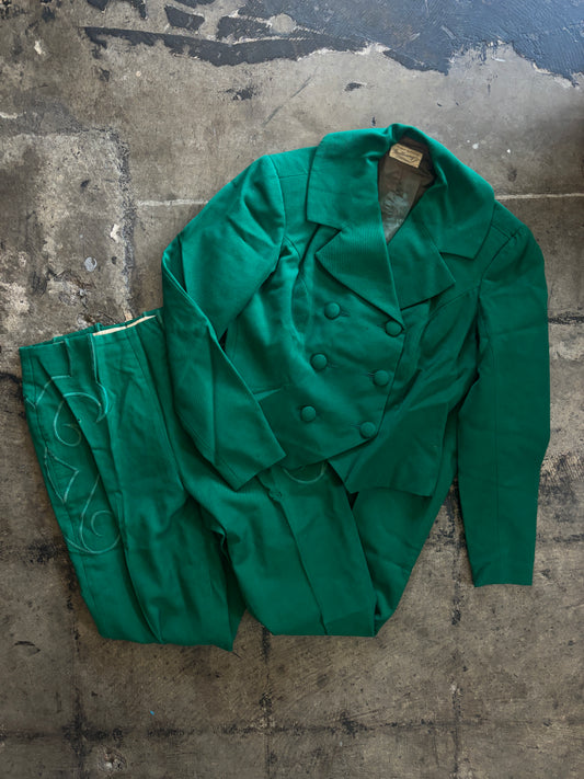 Handmade Green Western Set