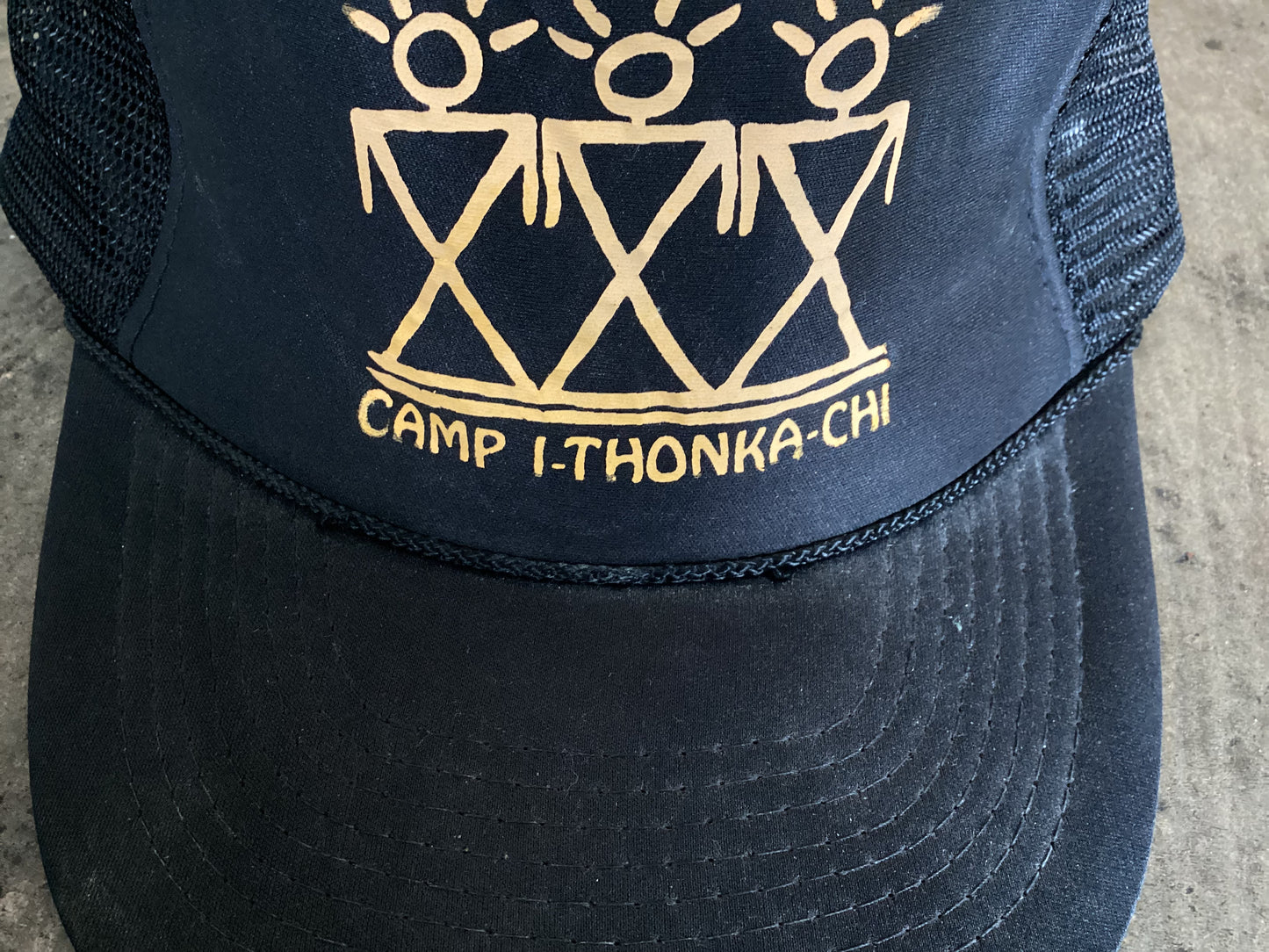 Black Camp I-Thonka-Chi Trucker Hat