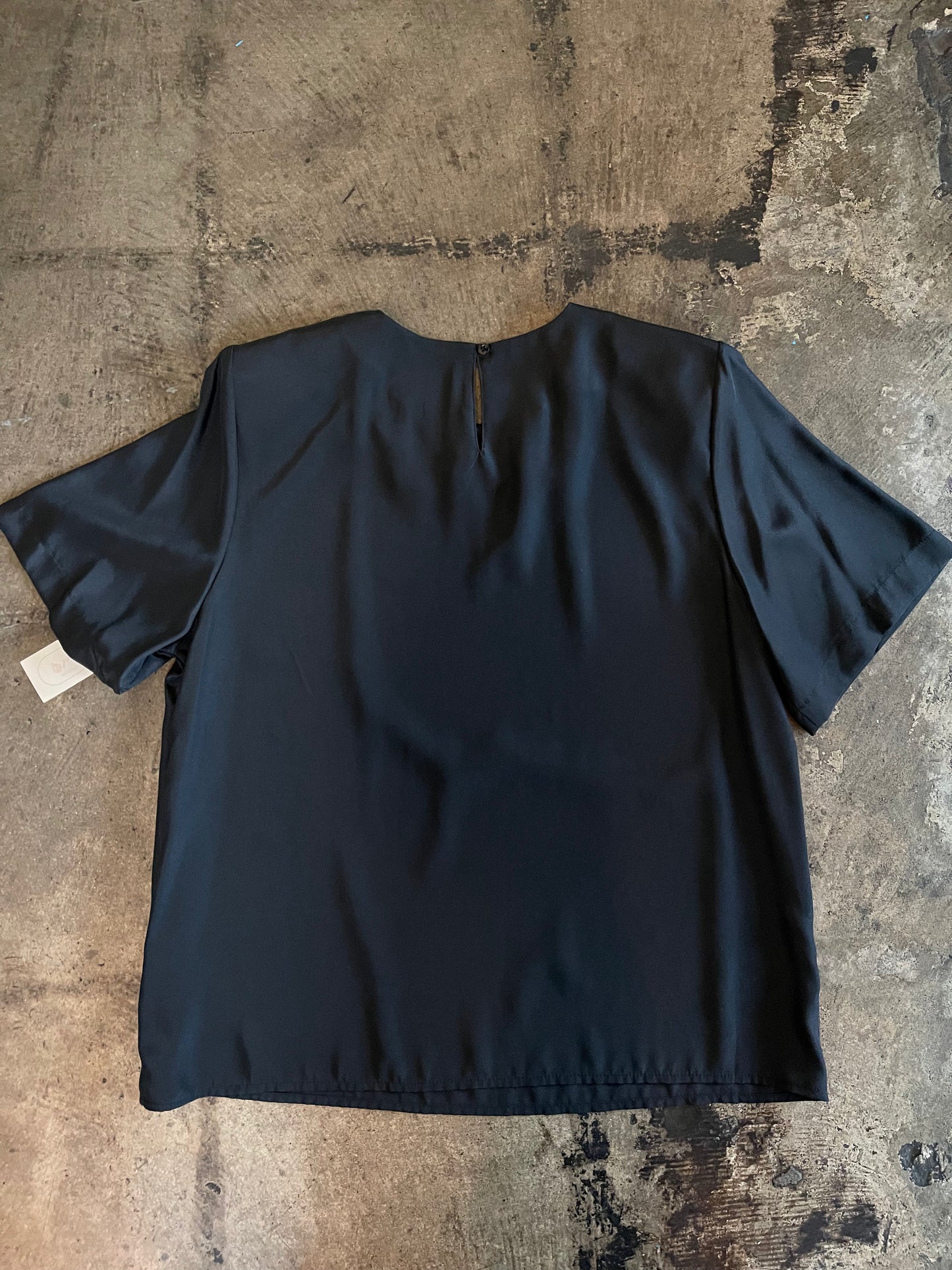 Satin Boxy Blouse
