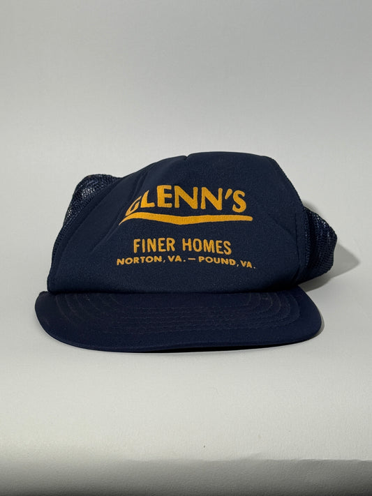 Navy Glenn's Finer Homes Trucker Hat