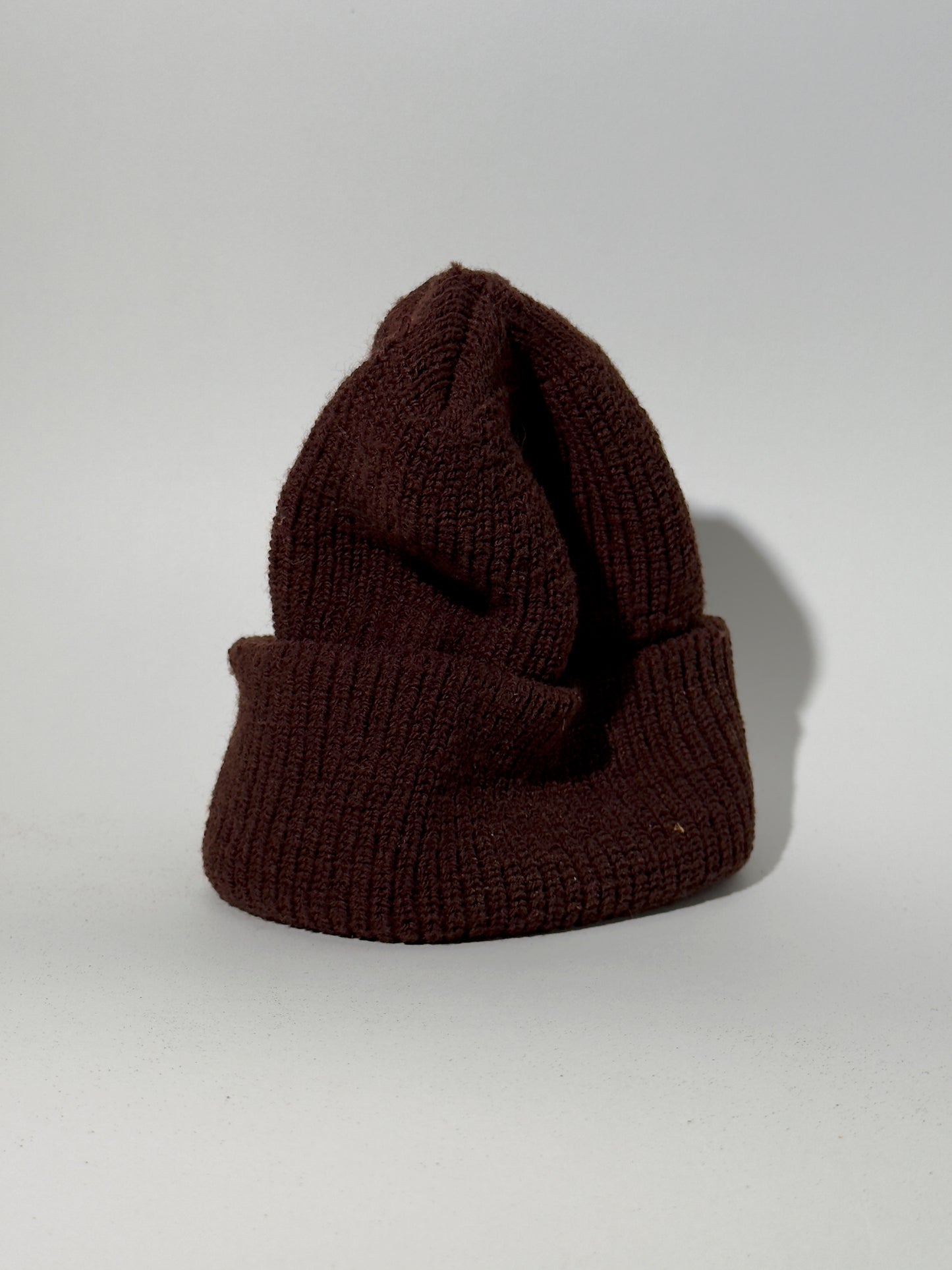Brown Knit Beanie