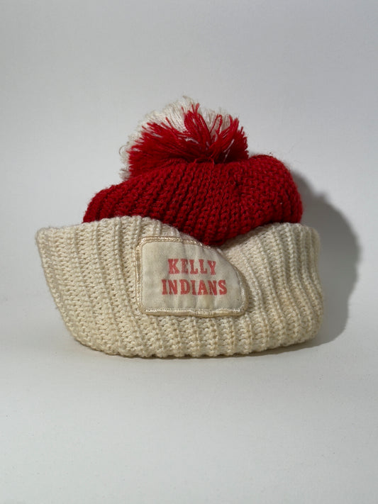 Kelly Indians Pom Beanie
