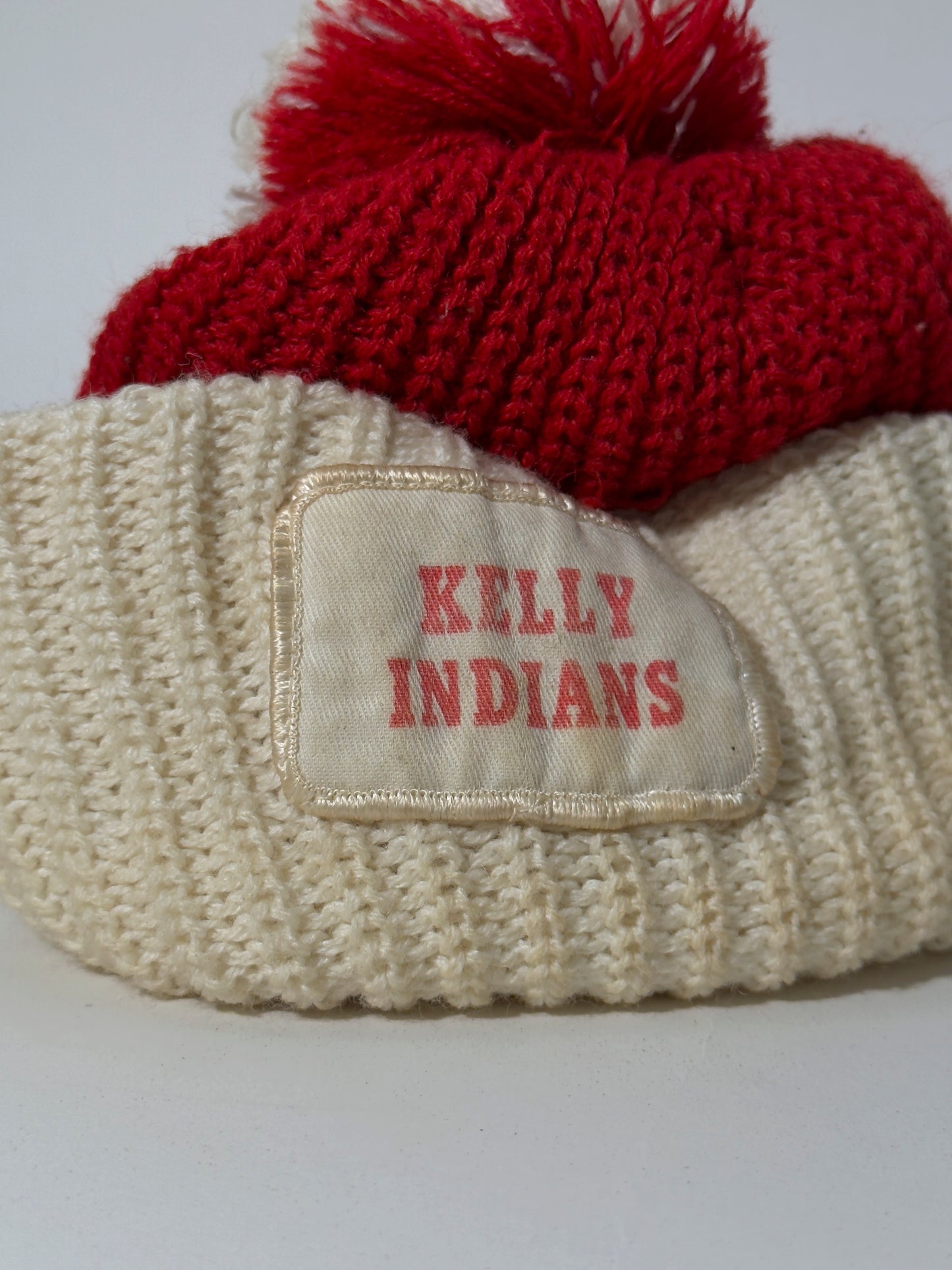 Kelly Indians Pom Beanie