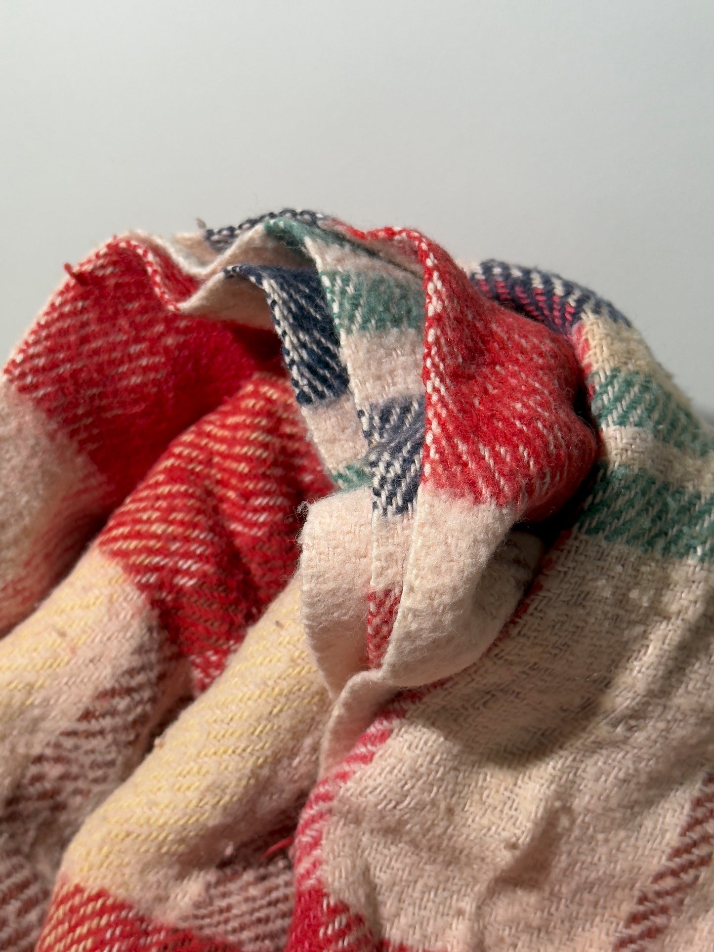 Plaid Wool Blanket