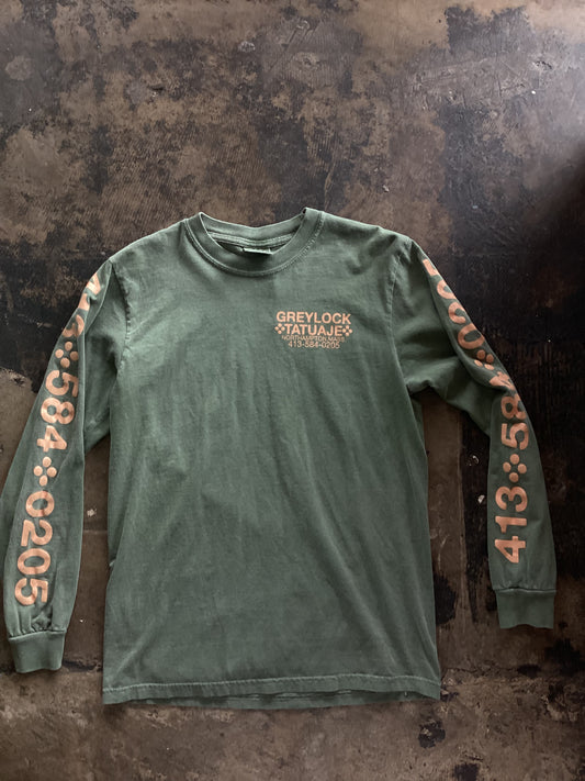Greylock Tatuaje Green Graphic Long Sleeve