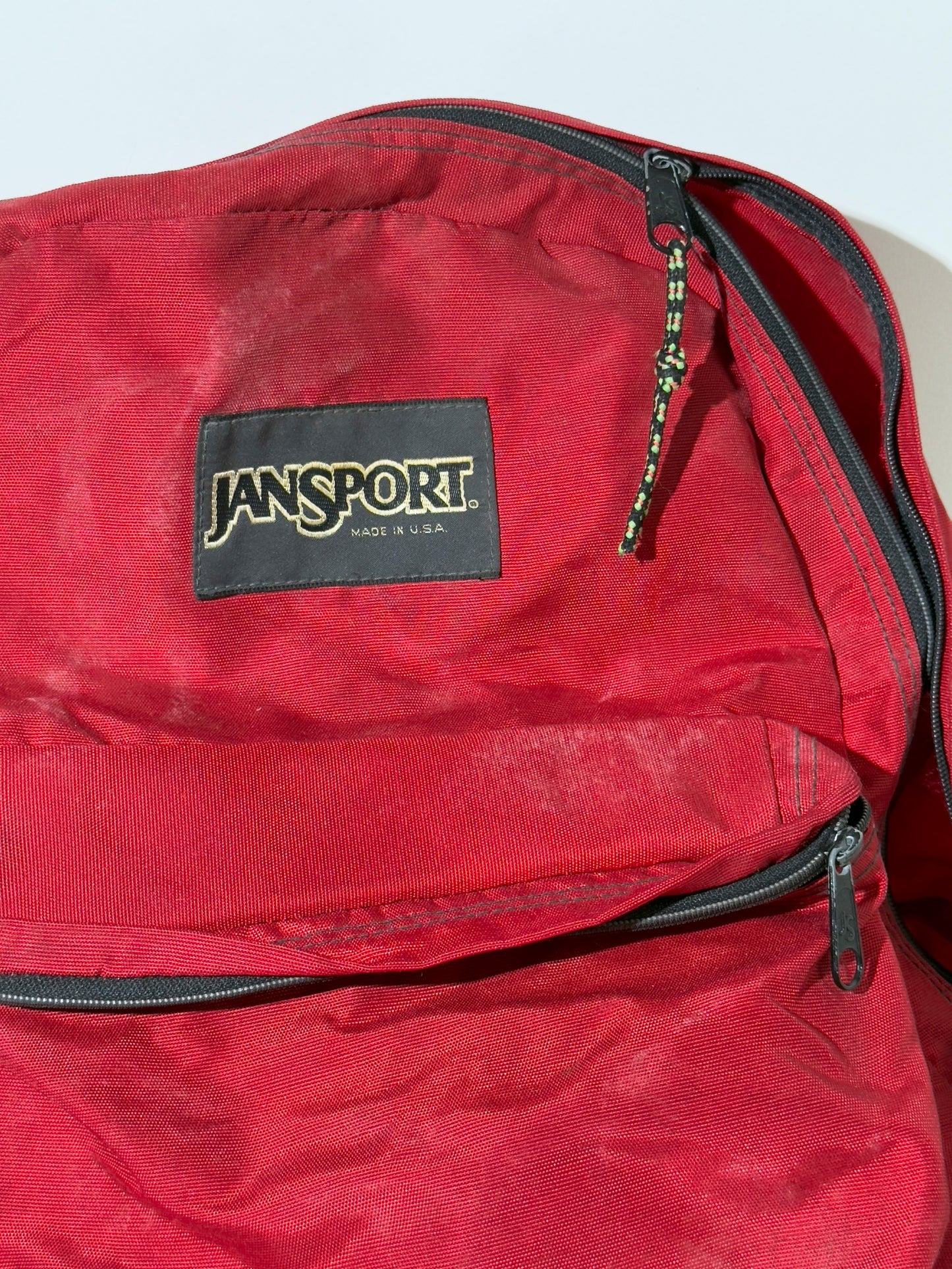 Red Jansport Backpack