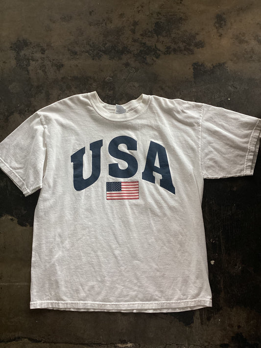 White Team USA Tee