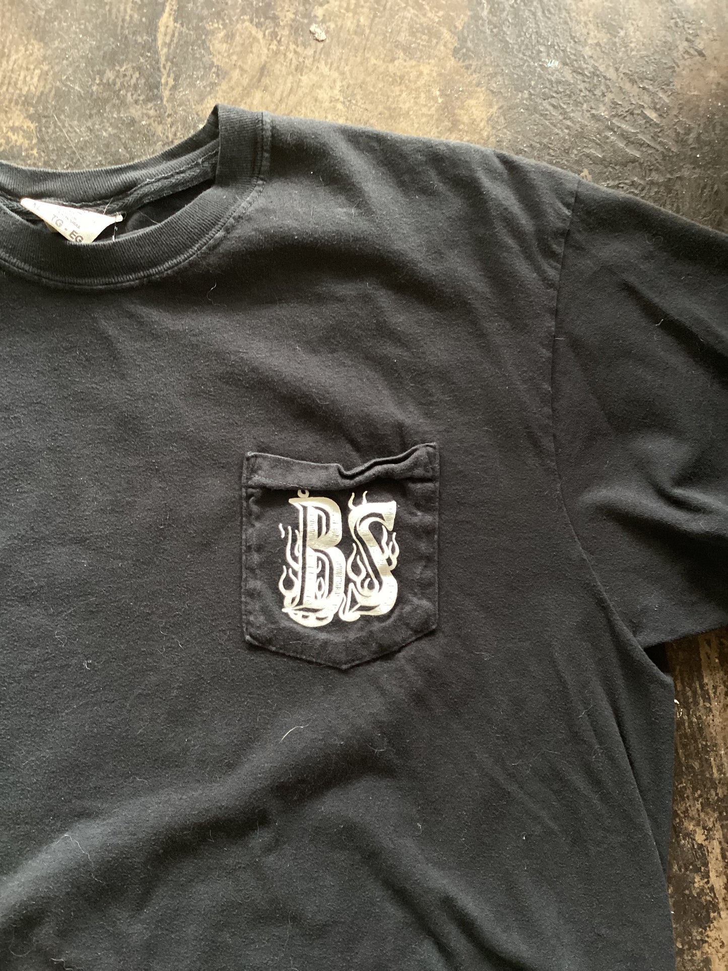 Black Beavs Spot Pocket Graphic Tee