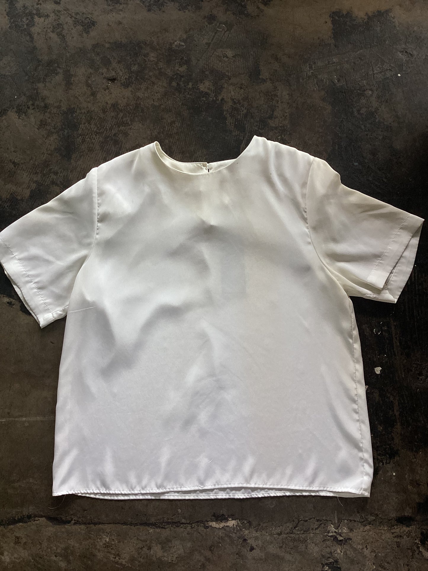 Satin Boxy Blouse