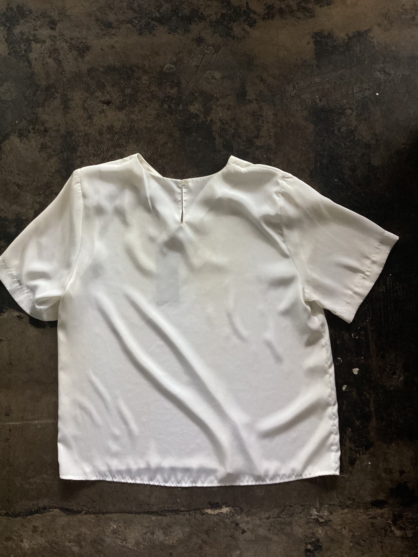 Satin Boxy Blouse