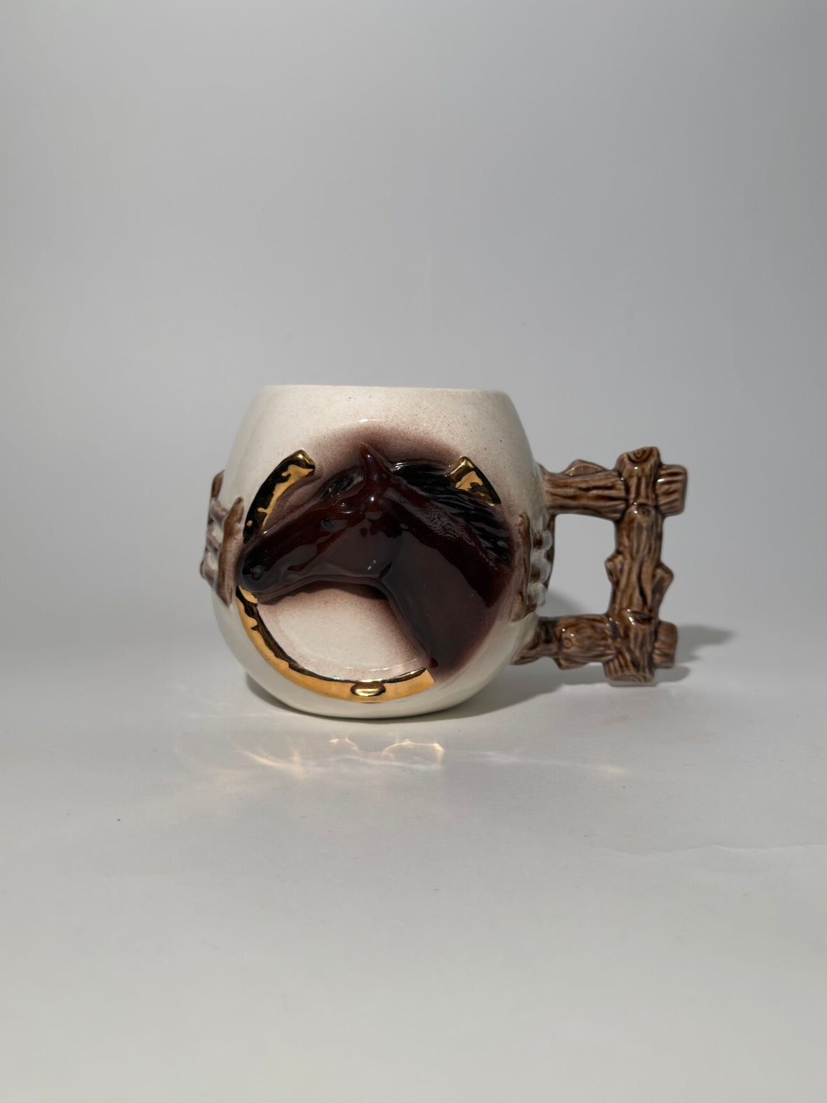 Handmade Ceramic Horse Mug