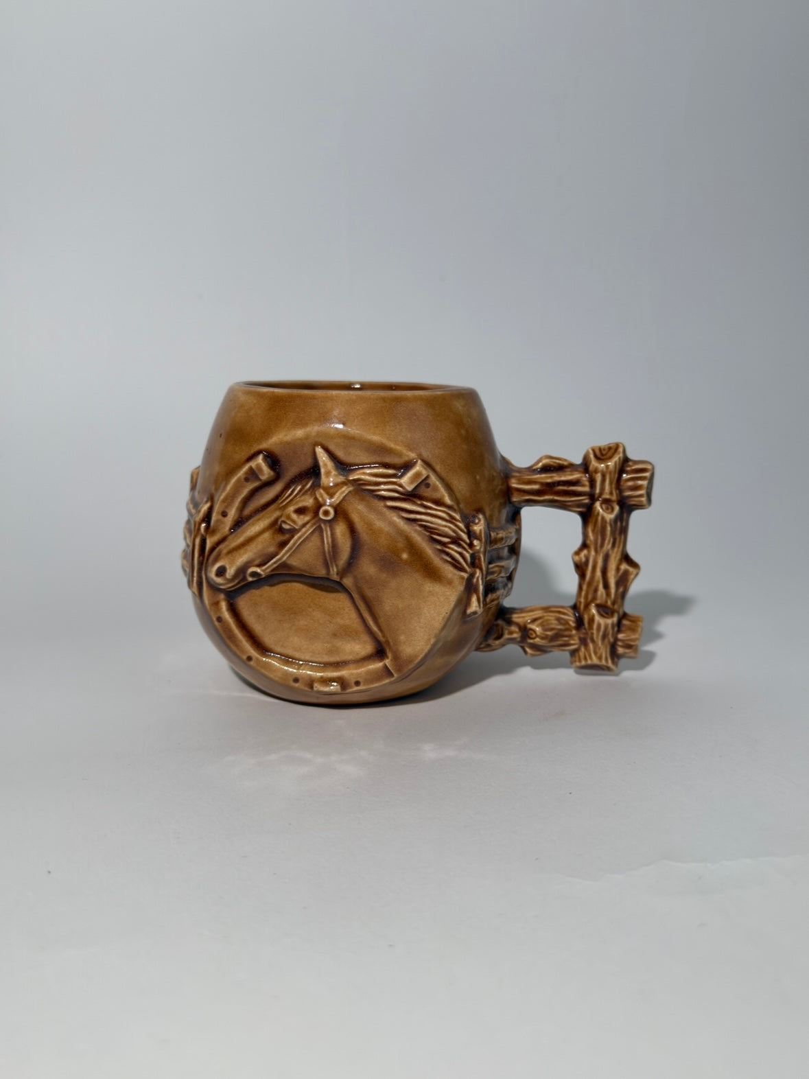 Handmade Ceramic Horse Mug