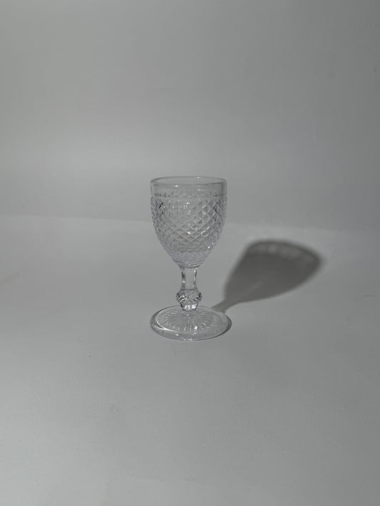Small Crystal Cordial Glass