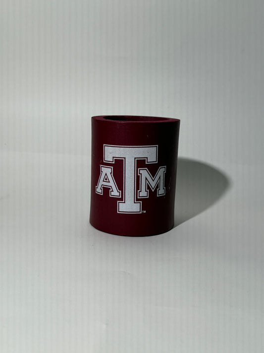 Texas A+M Foam Koozie