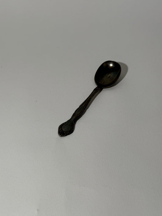 Community Small Floral Handle Spoon