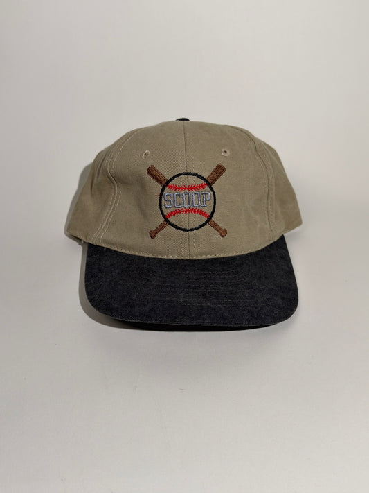 Khaki Scoop Baseball Hat