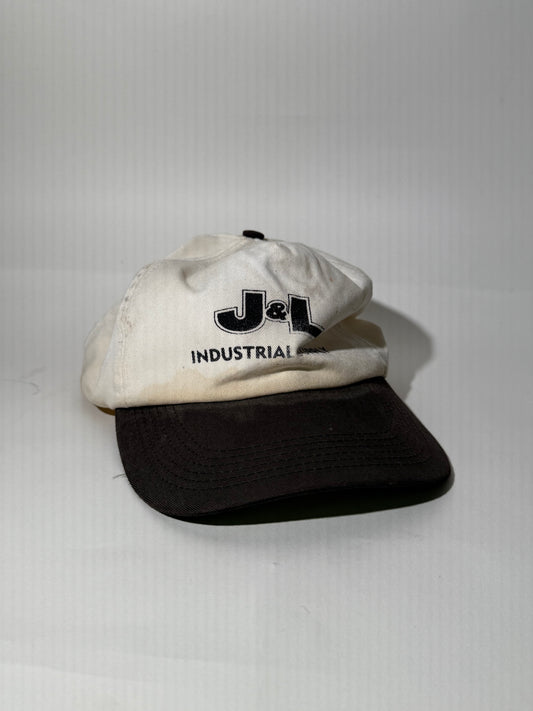 White J + L Industrial Supply Snapback