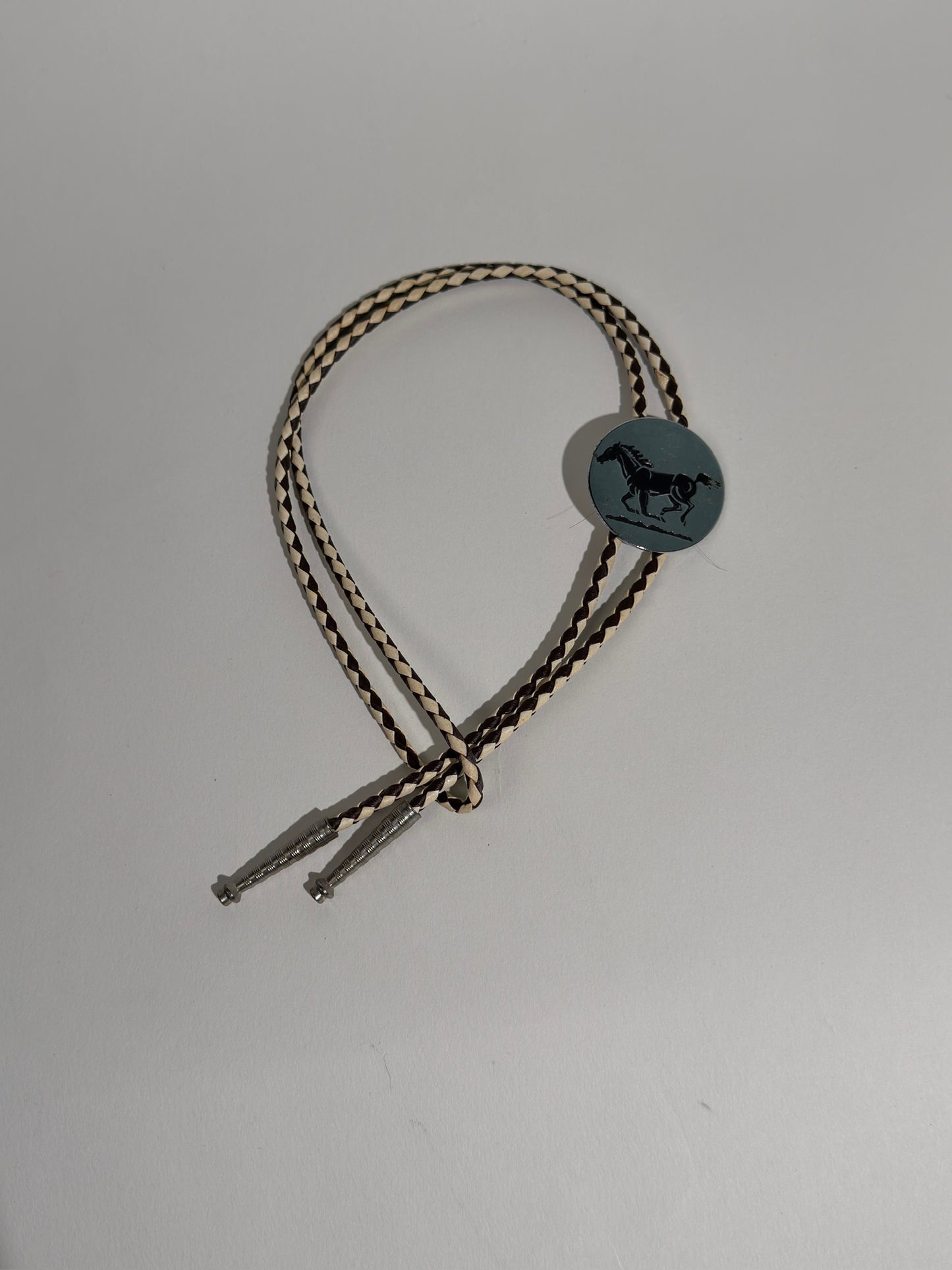 Mustang Leather Bolo