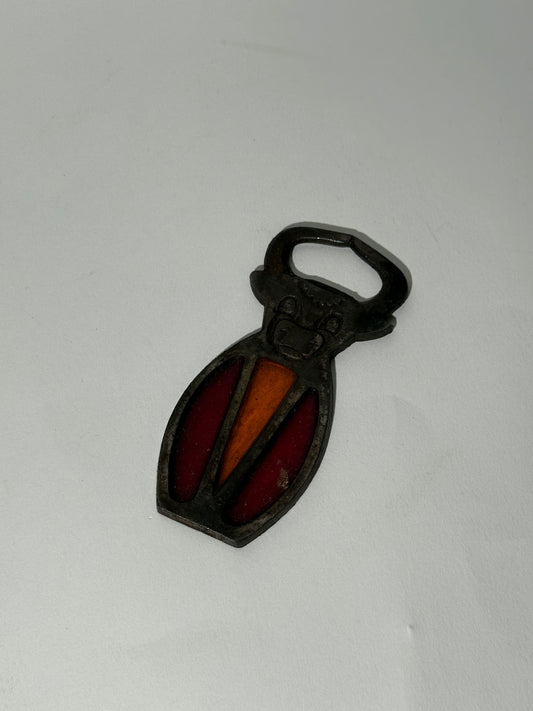 Iron Longhorn Bottle Opener