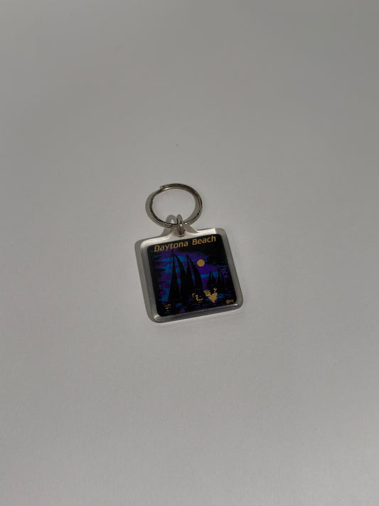 Daytona Beach Sailboat Key Chain