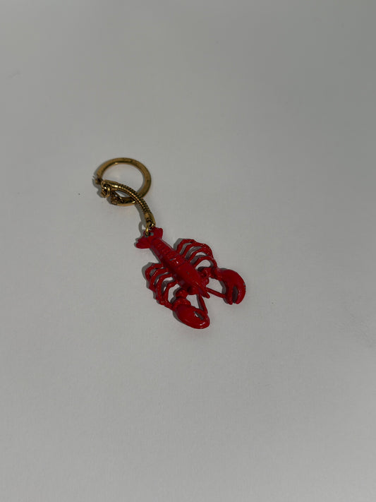 Metal Lobster Key Chain