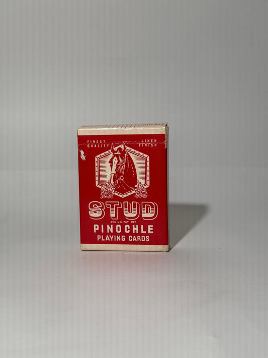 Pinochle Stud Playing Cards
