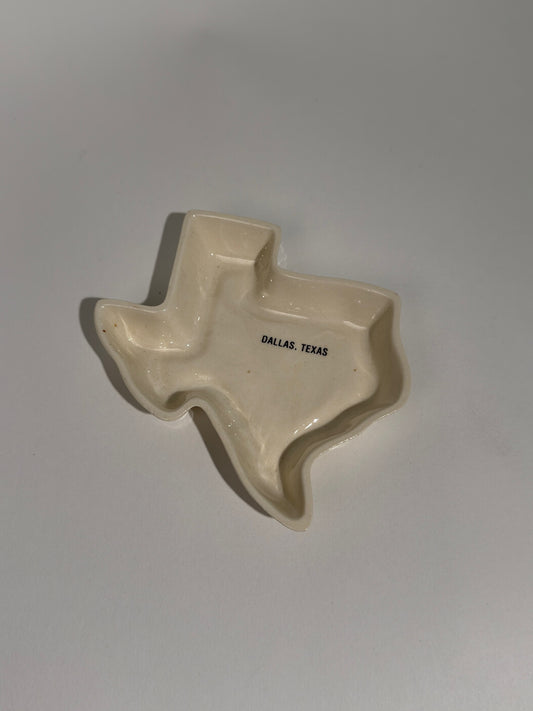 Ceramic Dallas Texas Dish