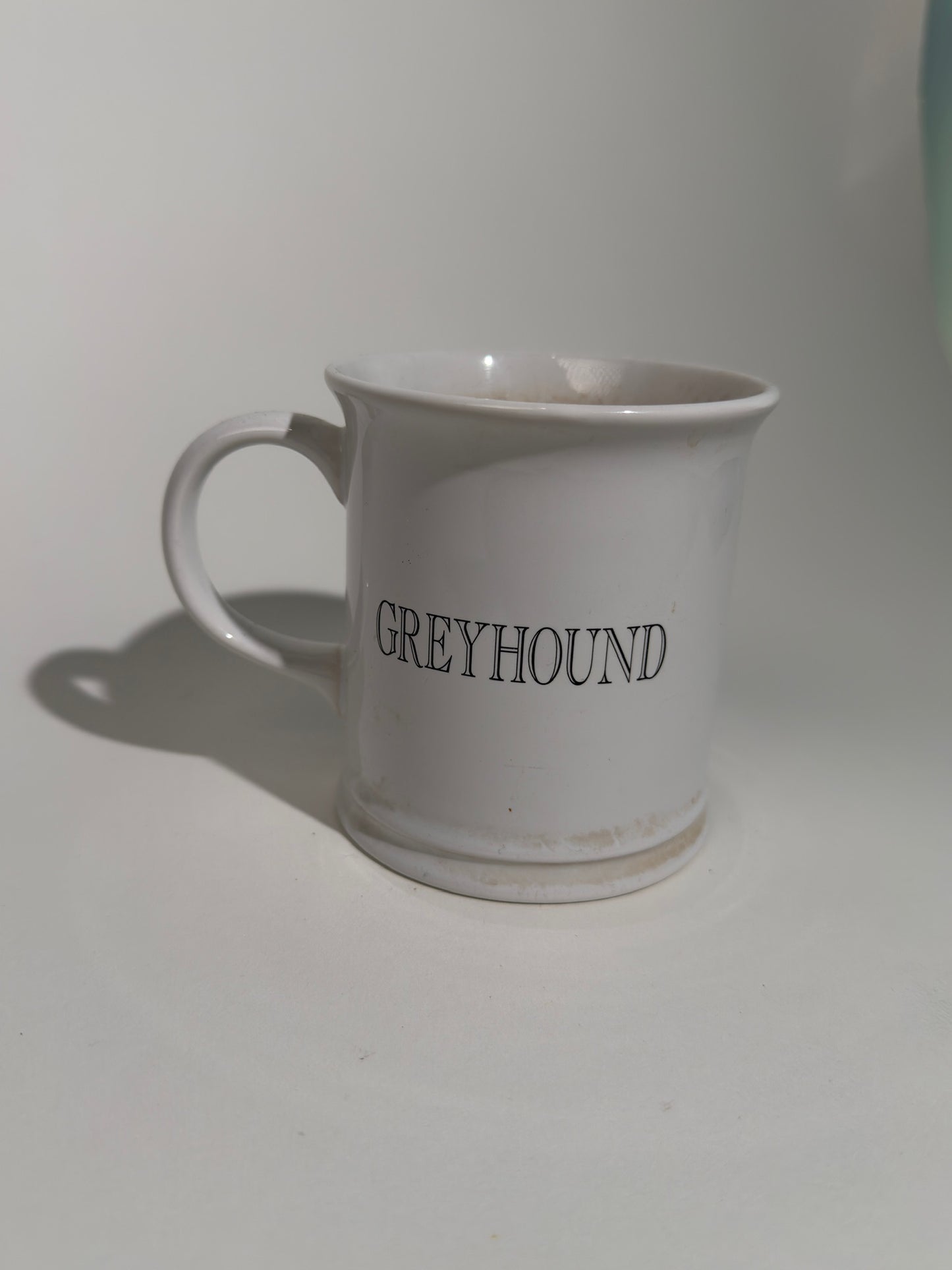 Brown Double Greyhound Mug