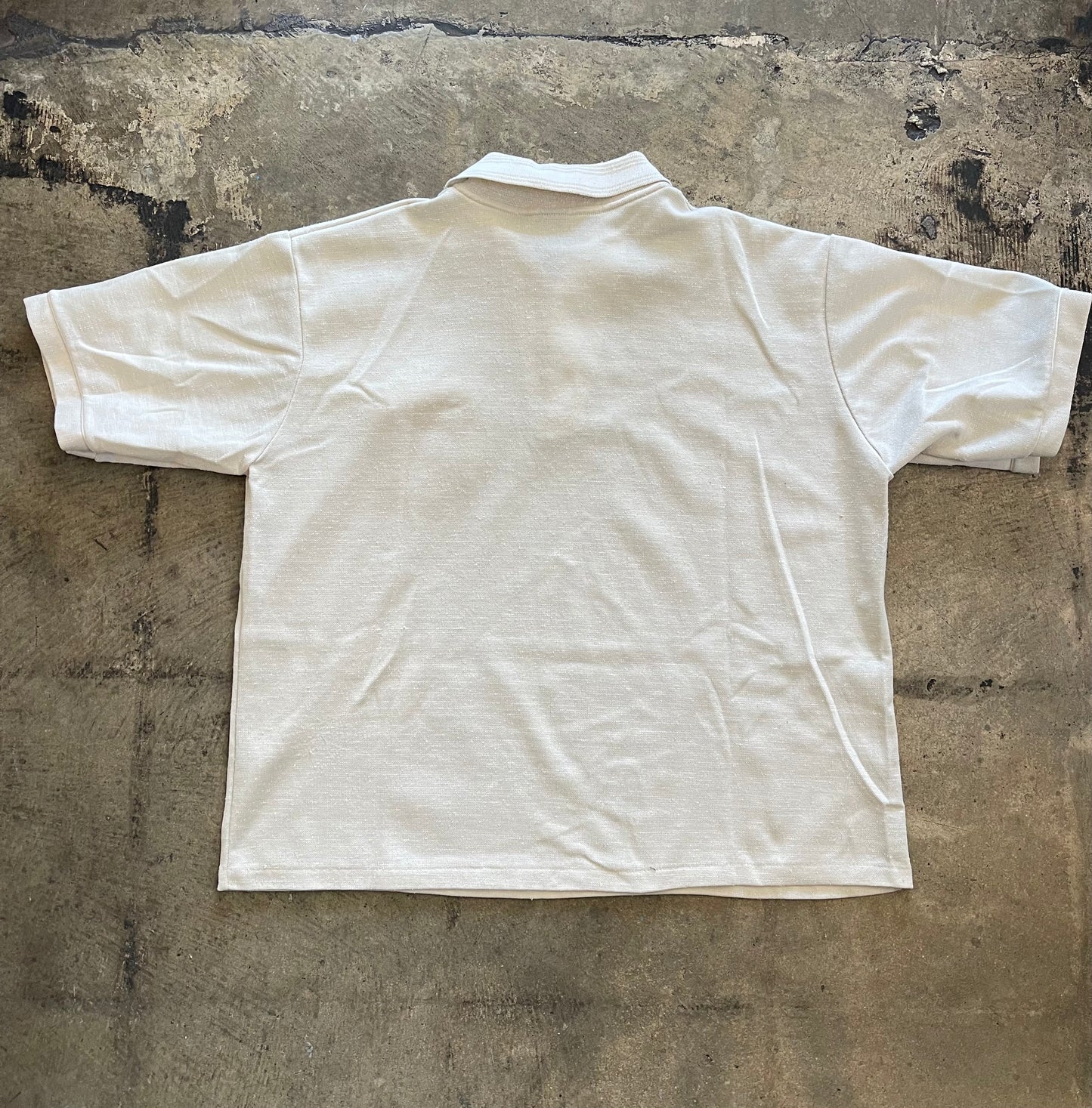 Cream Pocket Polo