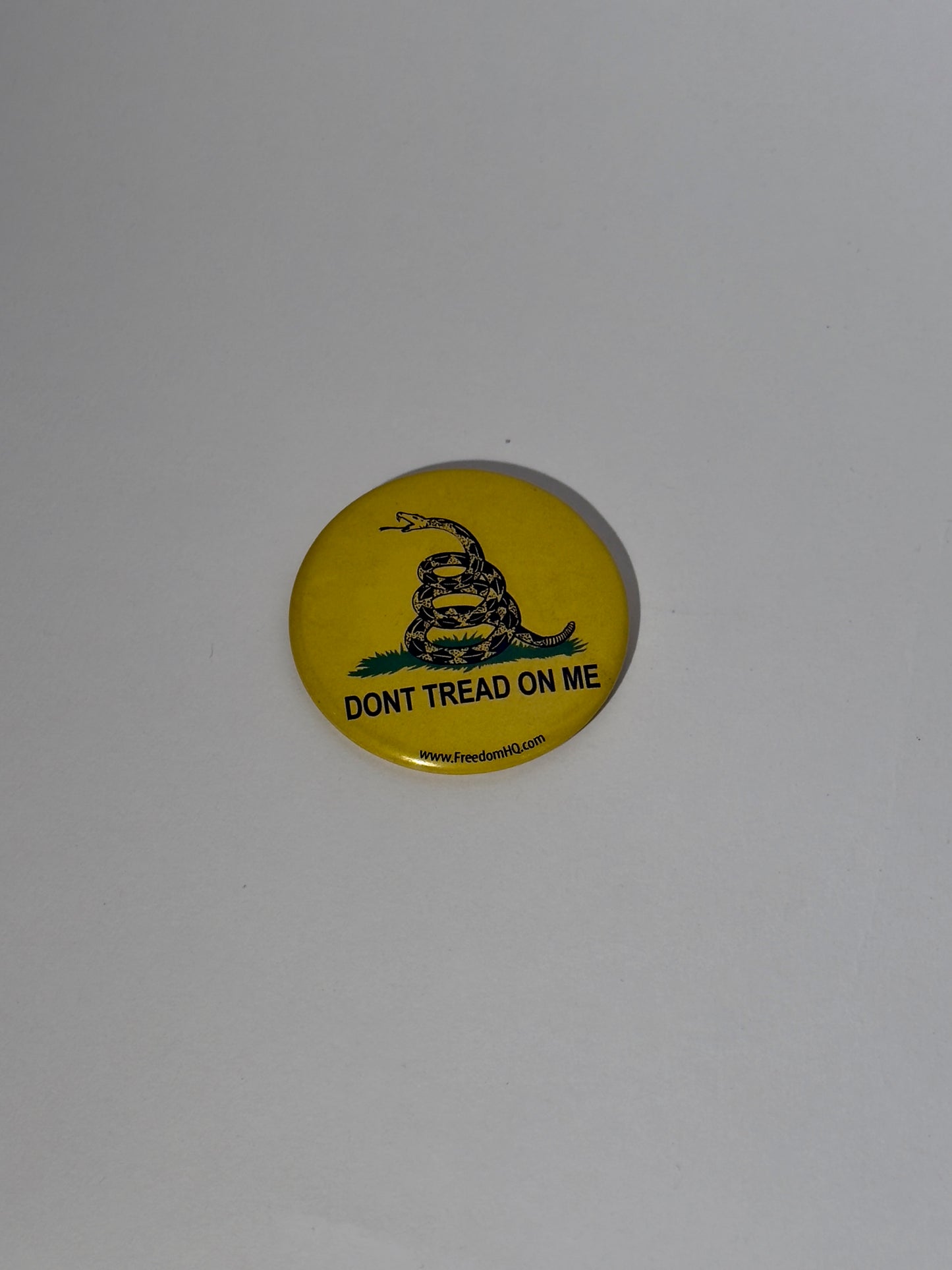Don't Tread On Me Button Pin