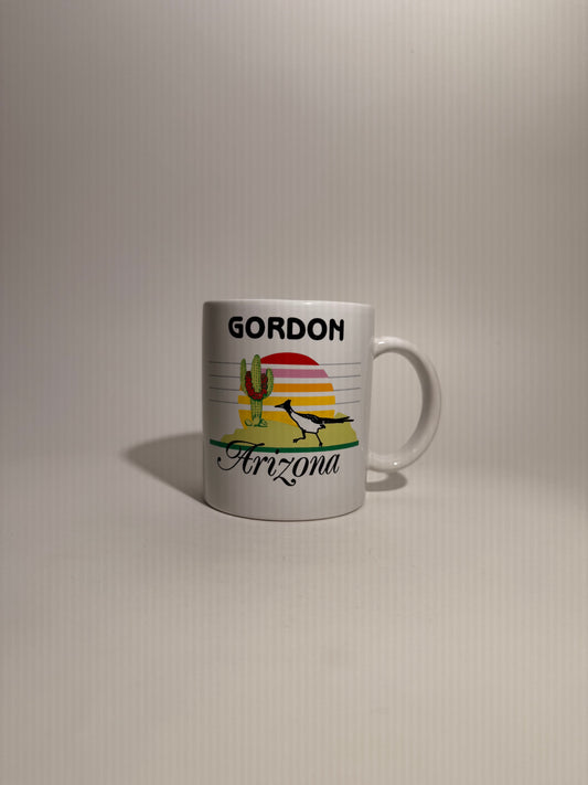 Gordon Arizona Roadrunner Ceramic Mug