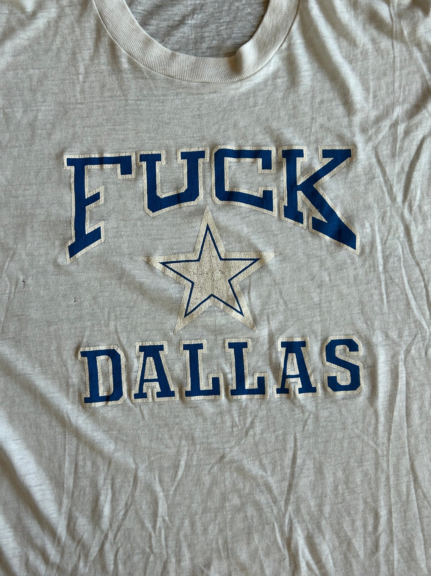 White F*ck Dallas Graphic Tee