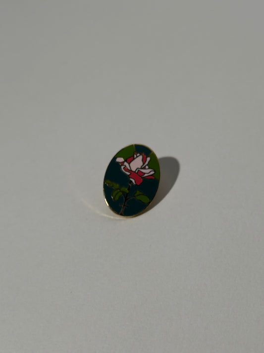 Pink Rose Pin