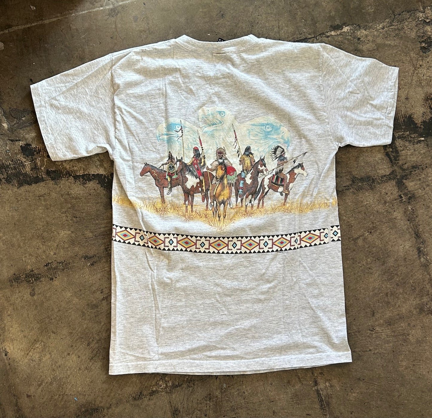 Gray Native Mountain Man Nut + Fruit Co. Tee