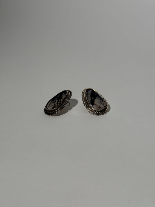 Sterling Silver + Quartz Earrings