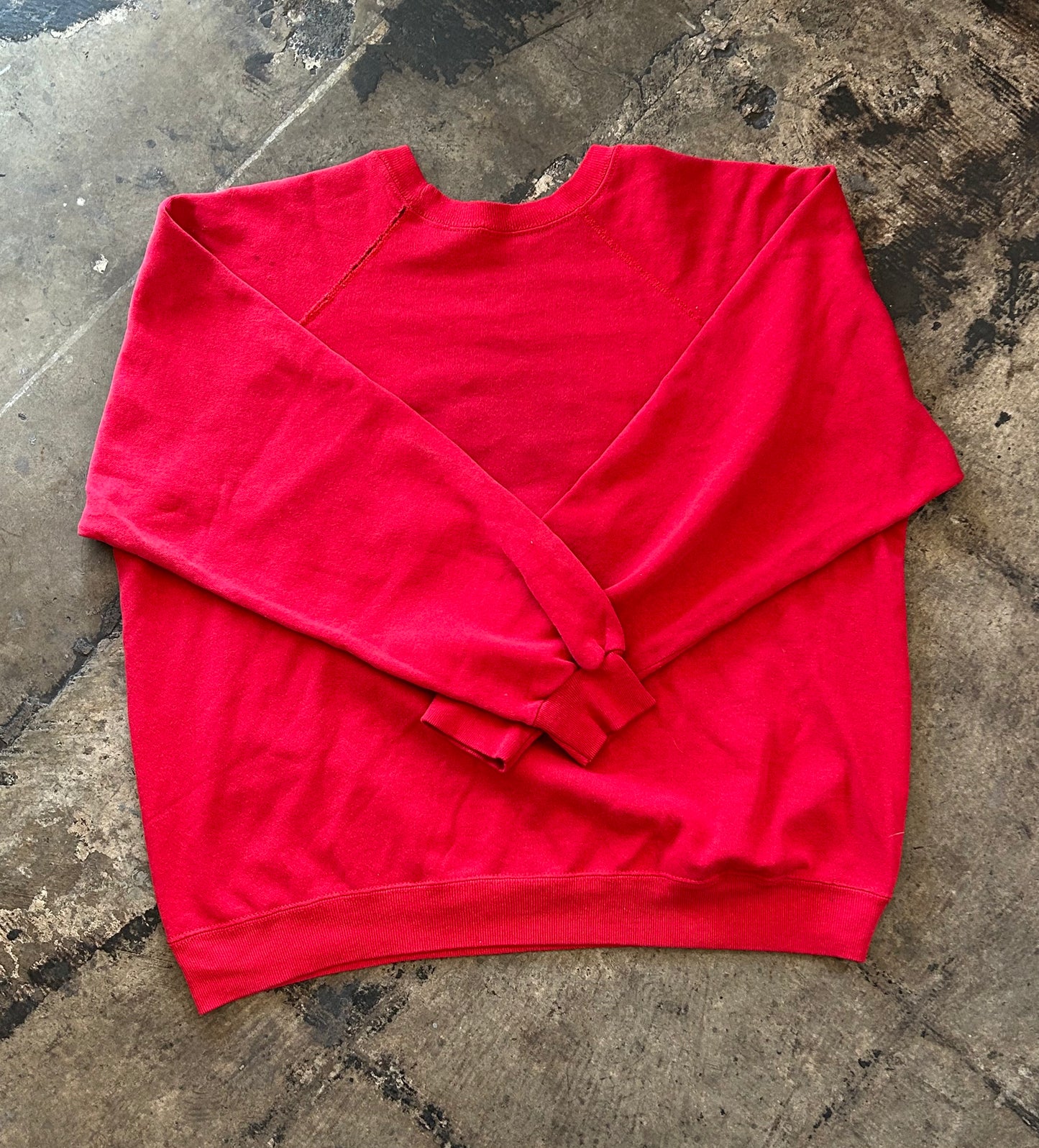 Red Running Native Crewneck Sweater