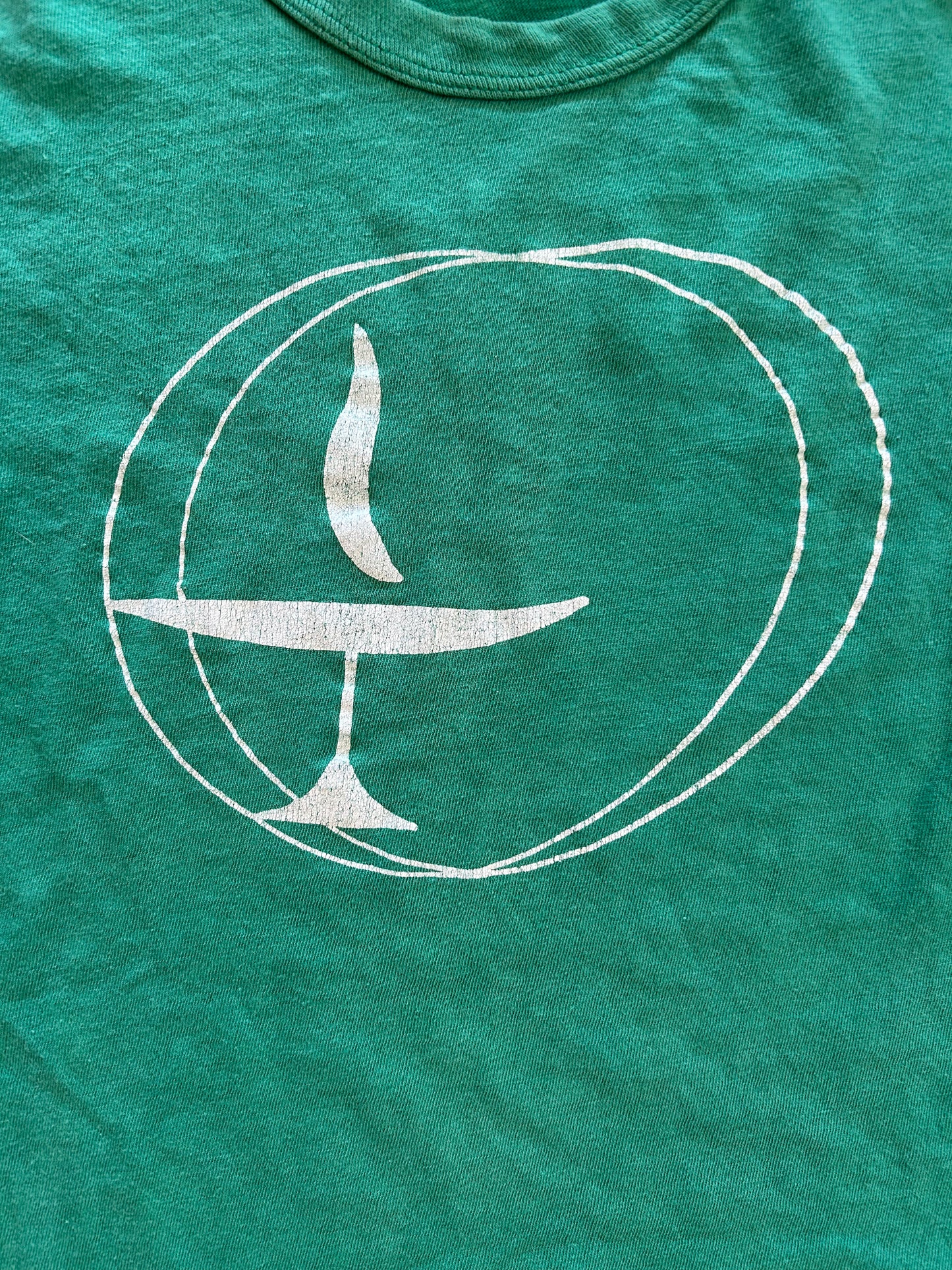 Green Flaming Chalice Graphic Tee