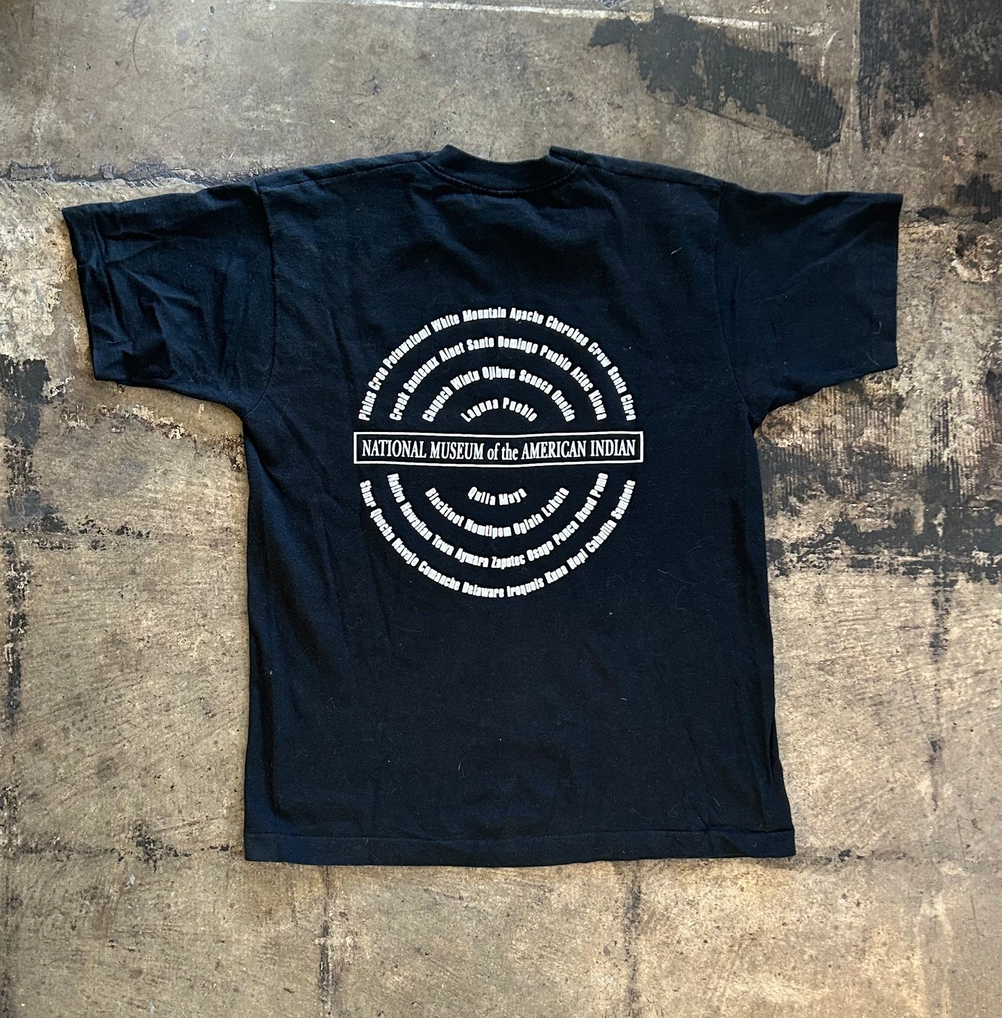 Black National Museum of the American Indian Tee