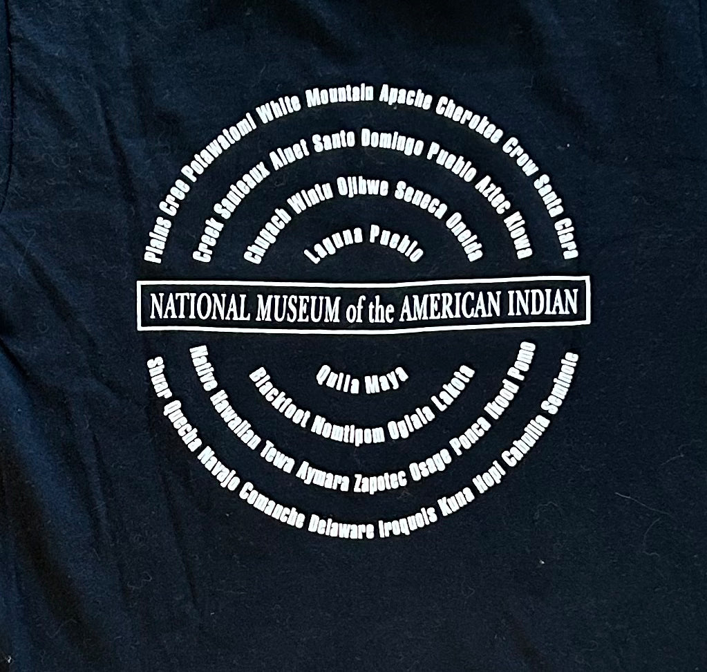 Black National Museum of the American Indian Tee
