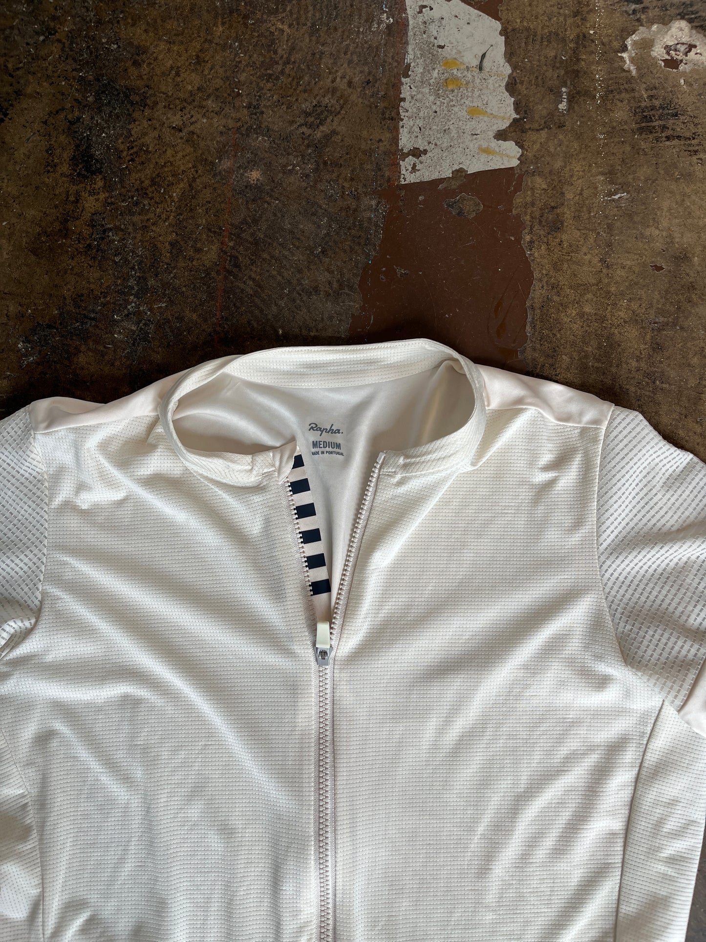Cream Rapha Cycling Shirt